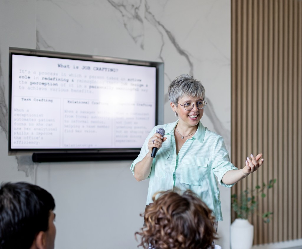 Nataliya Korchagina Engaging with Audience